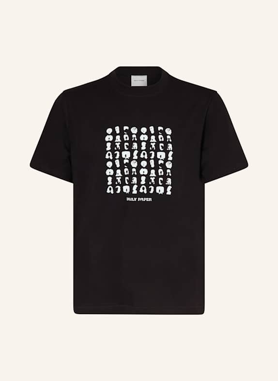 DAILY PAPER T-shirt BLACK/ WHITE