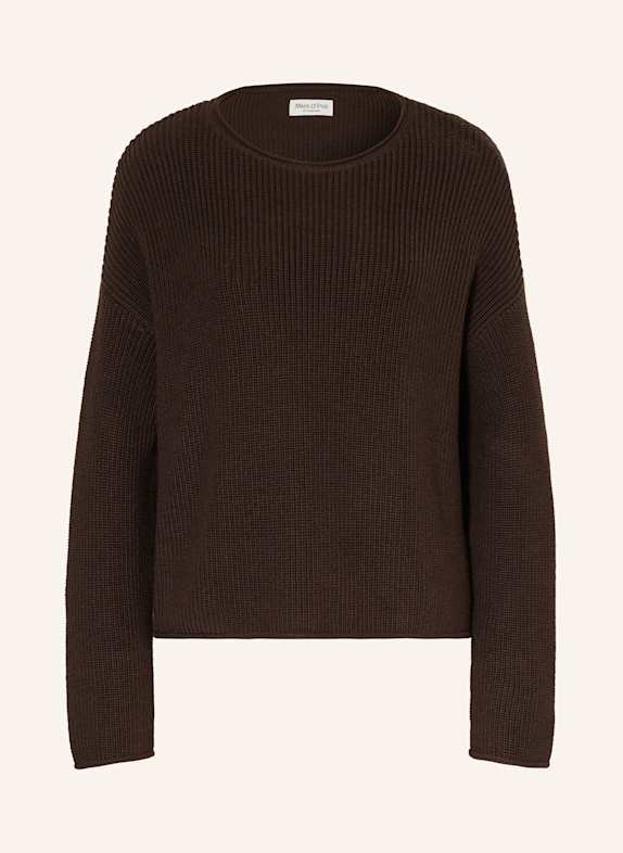 Marc O'Polo Pullover DUNKELBRAUN