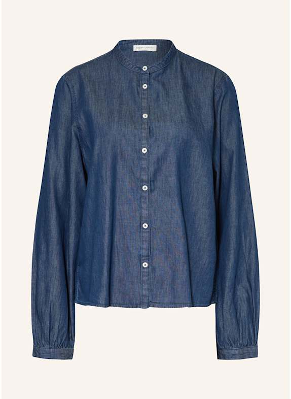 Marc O'Polo Blouse in denim look 092 authentic blue wash