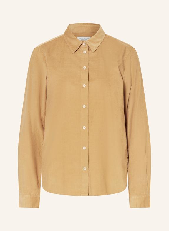 Marc O'Polo Shirt blouse made of corduroy BEIGE
