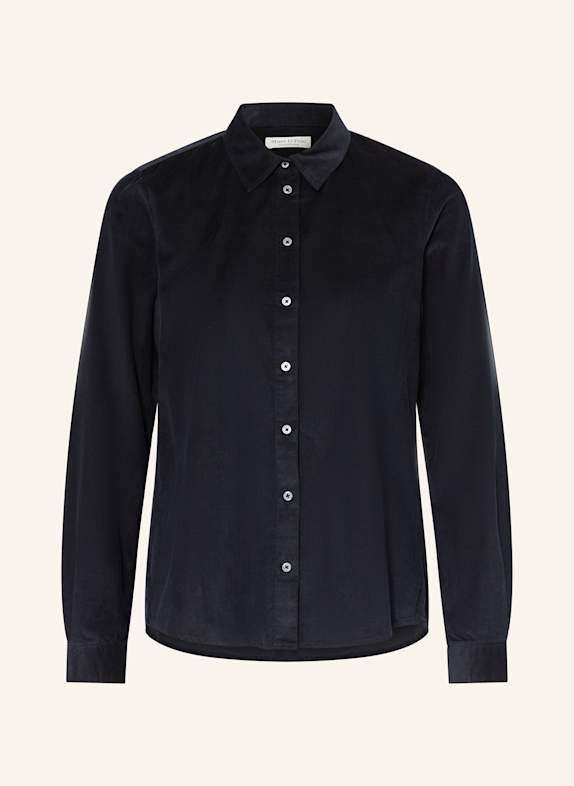 Marc O'Polo Shirt blouse made of corduroy DARK BLUE