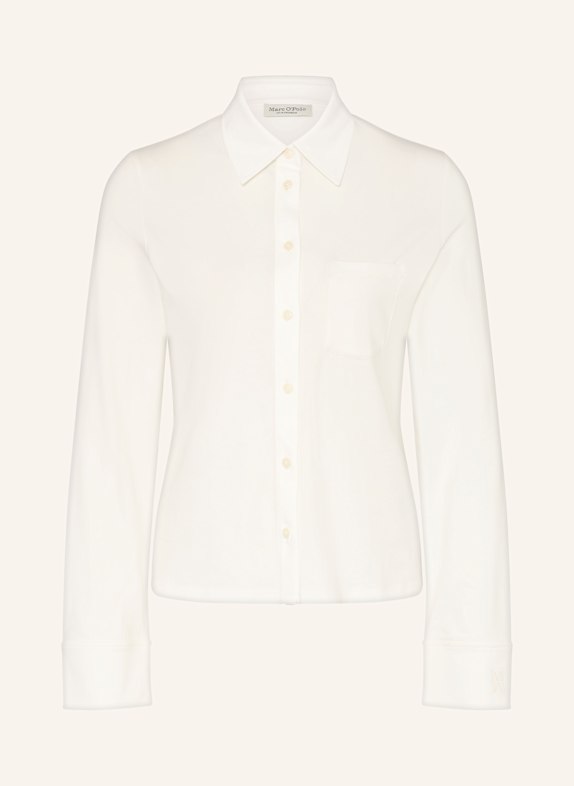 Marc O'Polo Shirt blouse made of jersey WHITE