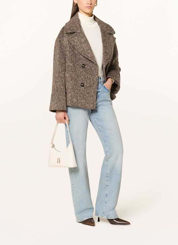 FURLA Schultertasche DIAMANTE CREME