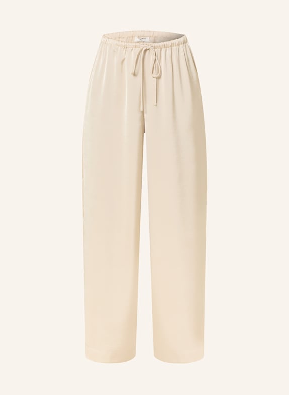 NINETY-9 IVY satin lounge pants CREAM