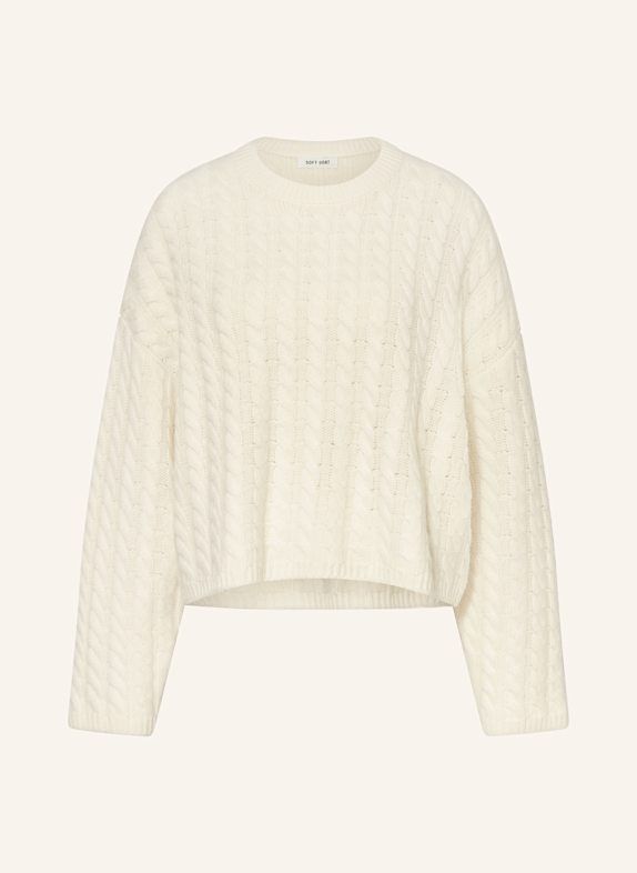 SOFT GOAT Cashmere-Pullover WEISS
