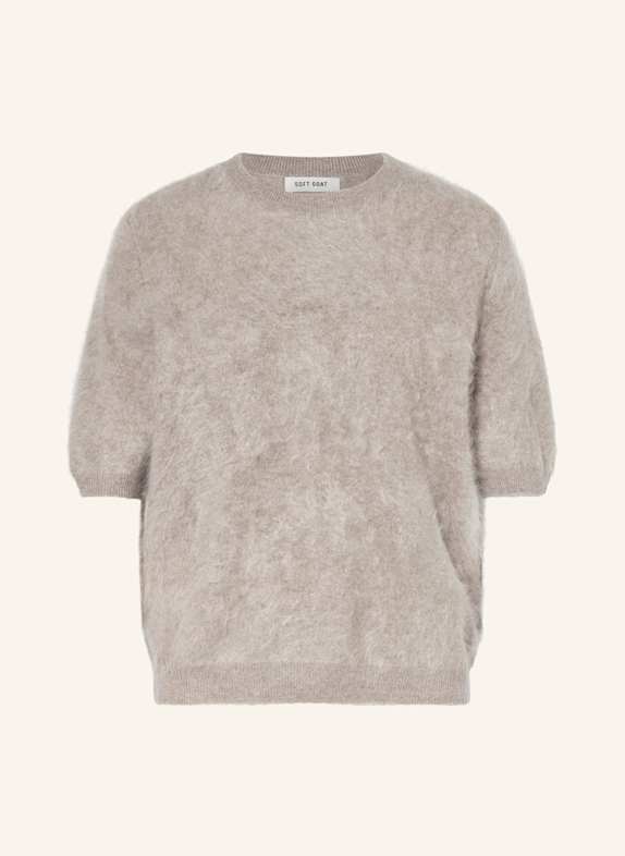 SOFT GOAT Strickshirt aus Cashmere GRAU