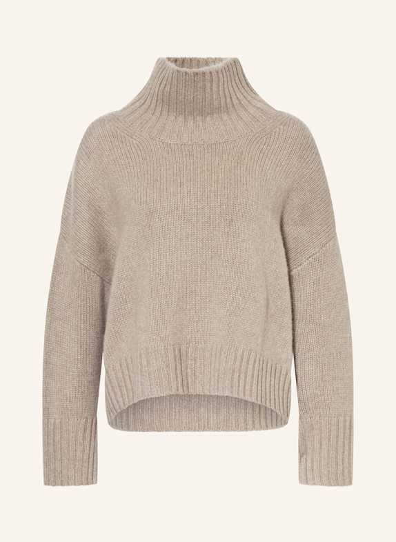 SOFT GOAT Cashmere-Pullover TAUPE