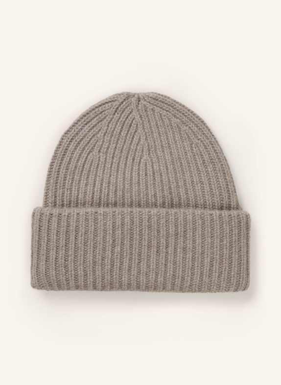 SOFT GOAT Cashmere-Mütze GRAU