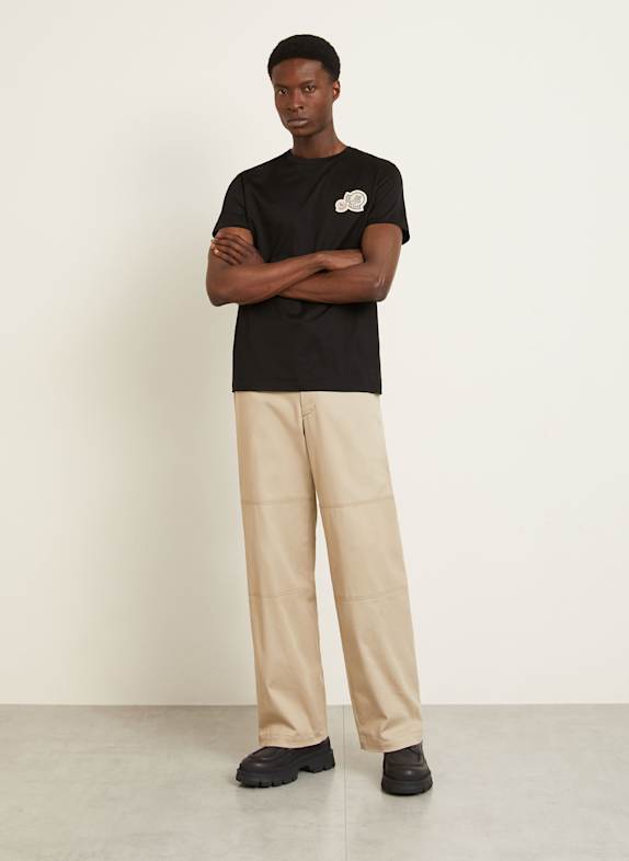 MONCLER tricou NEGRU