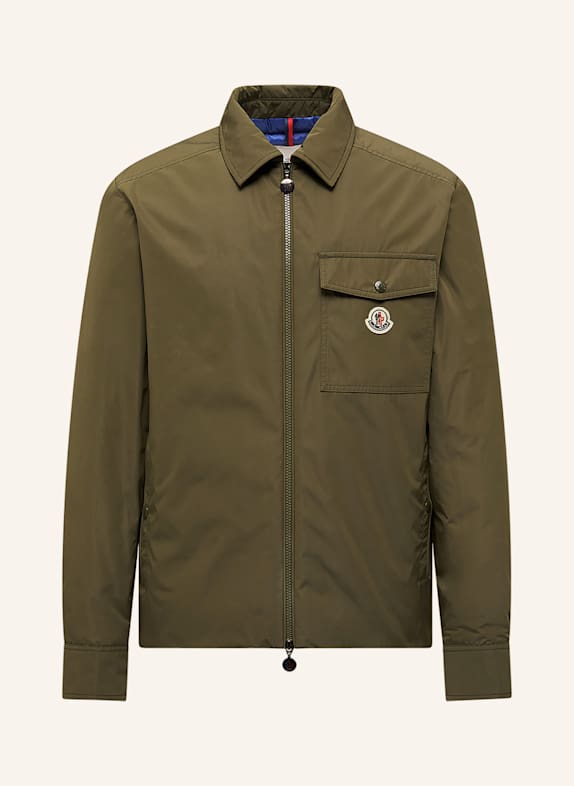 MONCLER Kurtka puchowa VIGEON OLIWKOWY