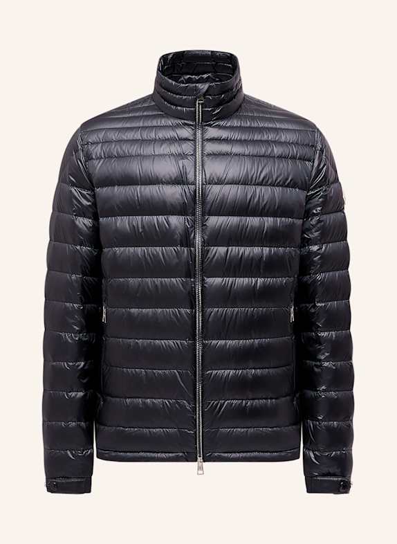 MONCLER Péřová bunda ARNIQUE TMAVĚ MODRÁ