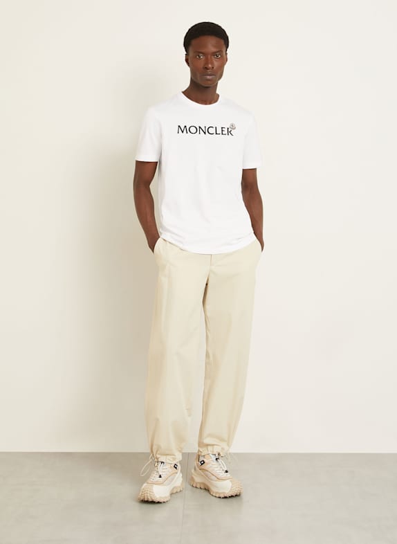 MONCLER T-shirt BLANC