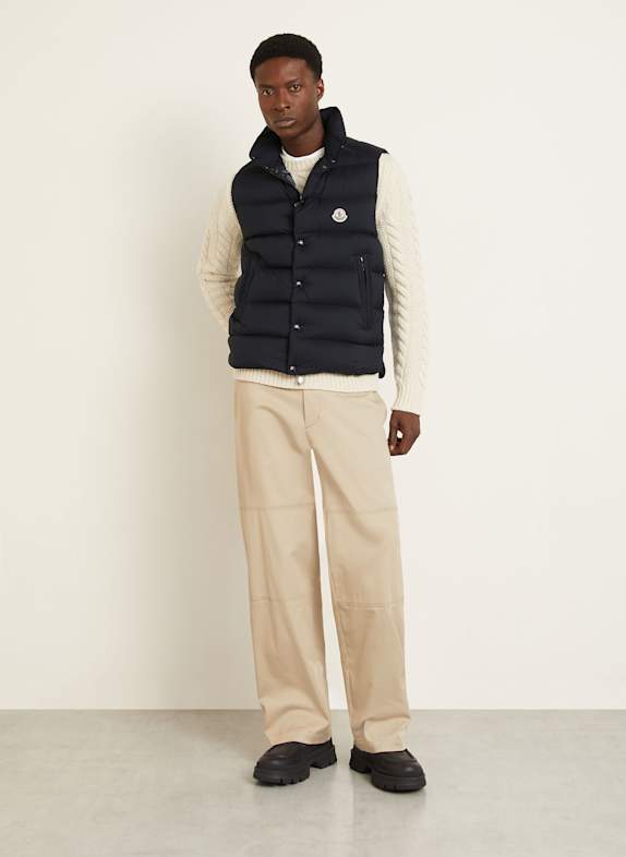 MONCLER Daunenweste TIBB DUNKELBLAU