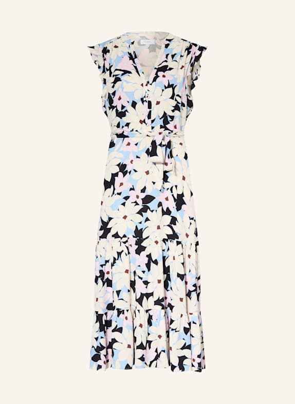 HOBBS Kleid SHAUNA CREME/ HELLBLAU/ HELLROSA