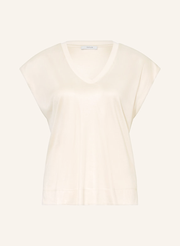 OPUS T-Shirt SAVILCHEN ECRU