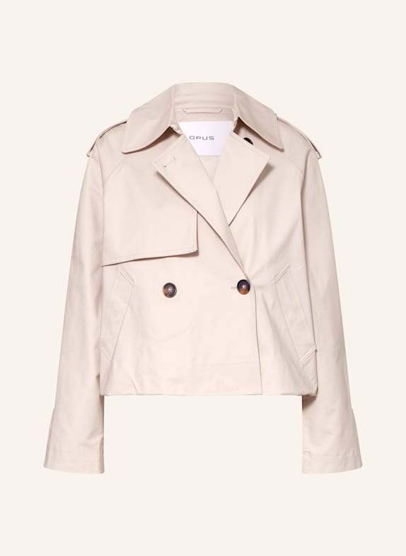 OPUS Trench-coat court HAWENA CRÈME