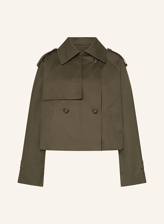 OPUS Trench-coat court HAWENA OLIVE