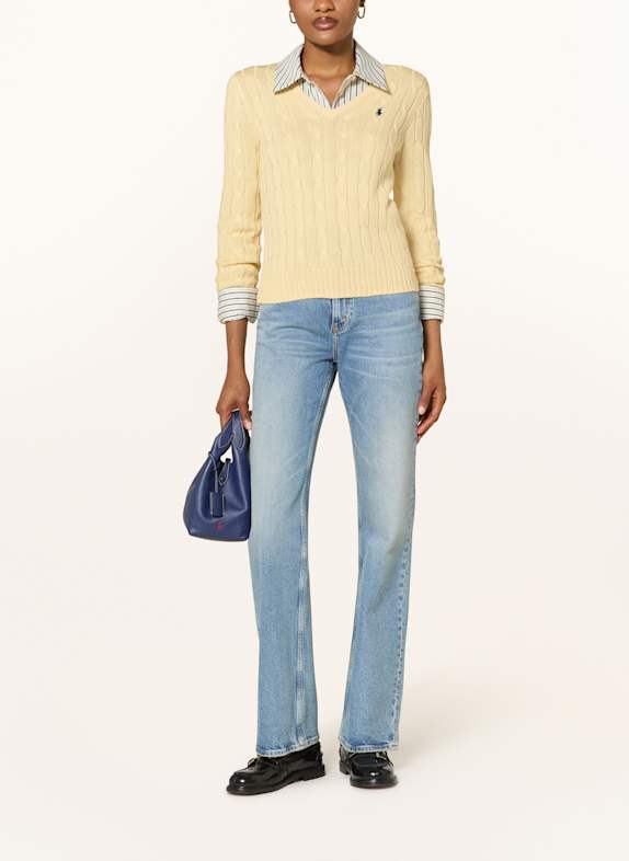 POLO RALPH LAUREN trui LICHTGEEL