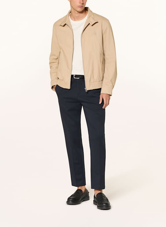 Marc O'Polo Pantalon en jersey coupe classique BLEU FONCÉ