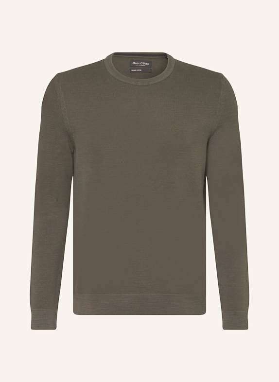 Marc O'Polo Piqué-Pullover KHAKI