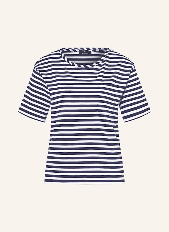 monari T-Shirt DUNKELBLAU/ WEISS