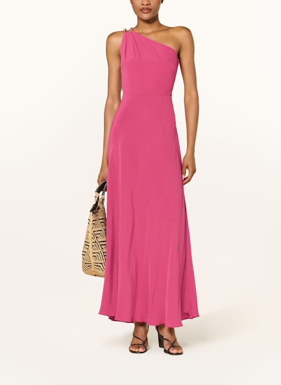 ba&sh One-Shoulder-Kleid FINN PINK