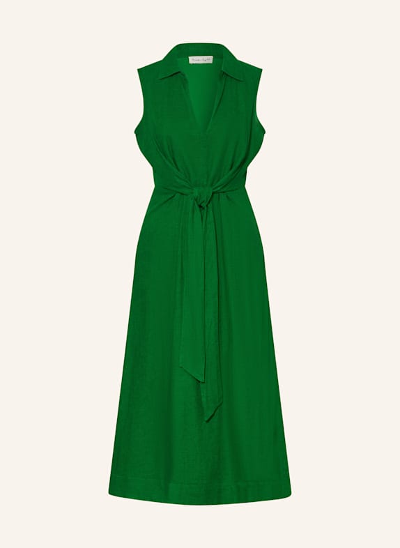 Phase Eight Kleid BECKY mit Leinen GRÜN