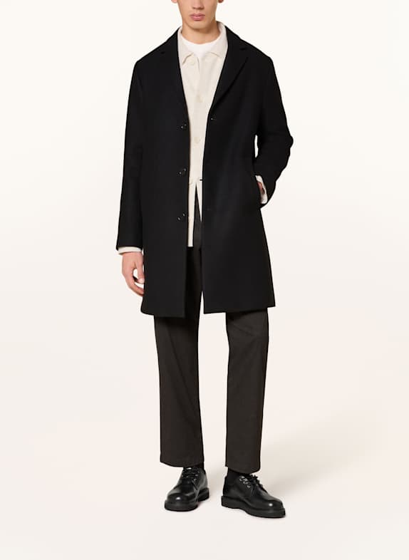 NN.07 Wollmantel AUSTIN SCHWARZ