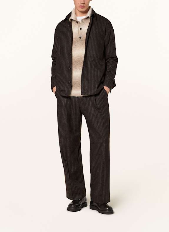 NN.07 Overjacket FREDDY MARRON FONCÉ