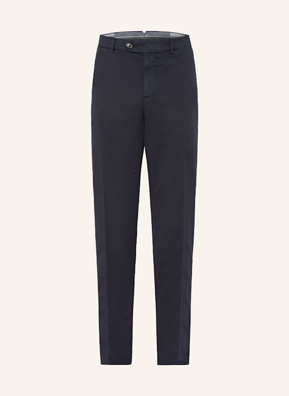 BRUNELLO CUCINELLI Chinosy italian fit GRANATOWY