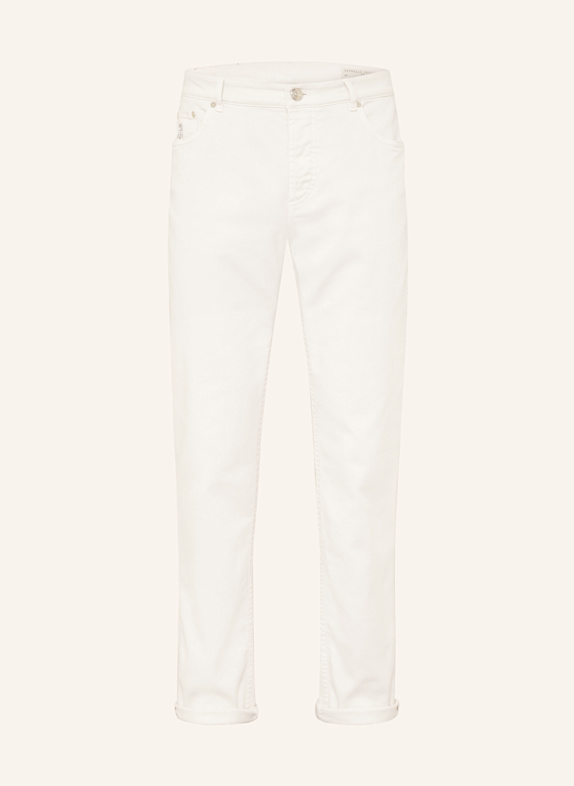 BRUNELLO CUCINELLI Jeans traditional fit C7007 ENGLISH WHITE