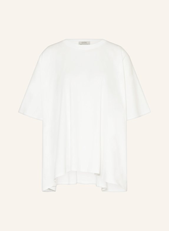 COS Koszulka oversize BIAŁY