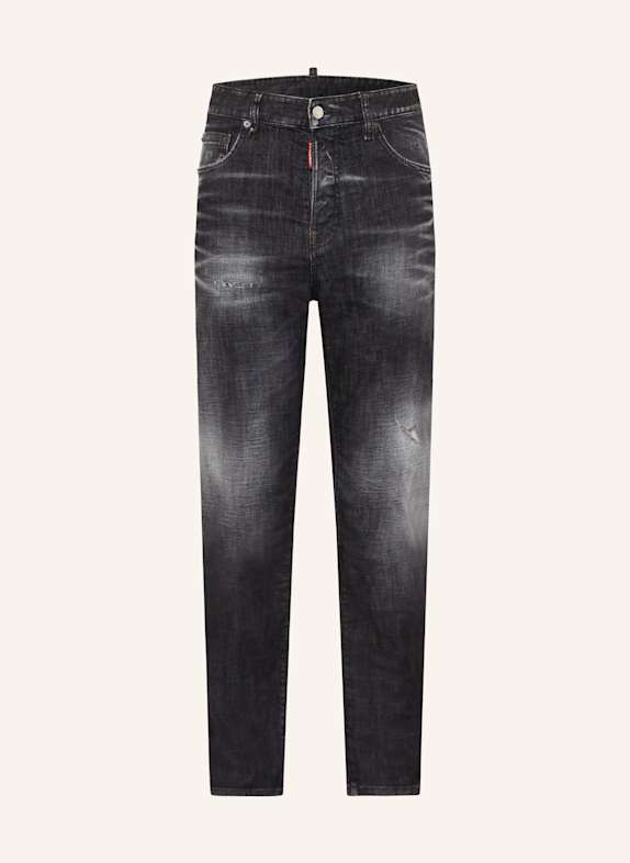 DSQUARED2 Jeansy 642 regular fit 900 BLACK