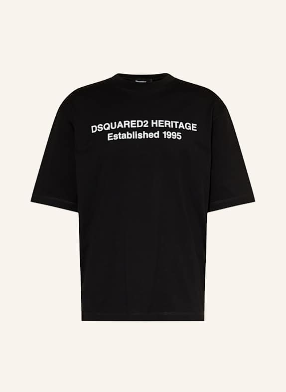 DSQUARED2 T-shirt CZARNY
