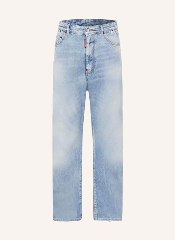 DSQUARED2 Jeansy LONDON BRO regular fit 470 NAVY BLUE