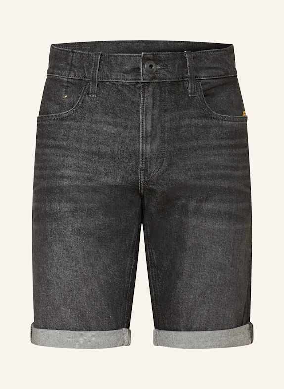 G-Star MOSA denim shorts C608 worn in blackbird