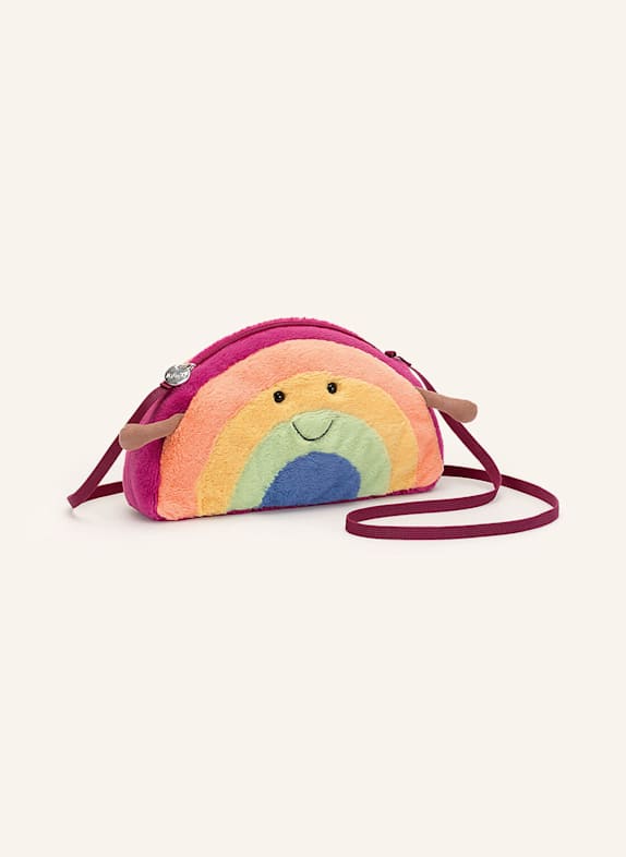 Jellycat Umhängetasche AMUSEABLES RAINBOW FUCHSIA/ HELLORANGE/ GELB