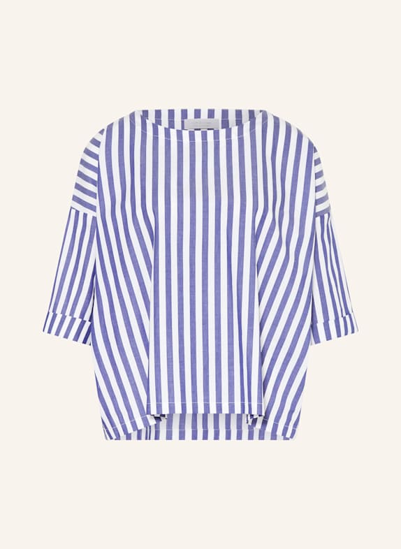 Rich & Royal Blusenshirt DUNKELBLAU/ WEISS