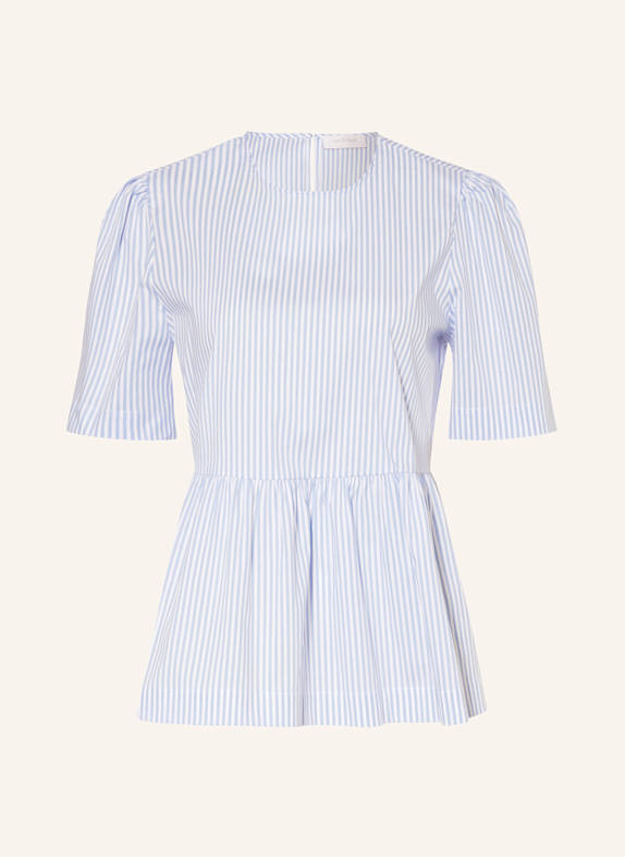 Rich & Royal Blusenshirt HELLBLAU/ WEISS