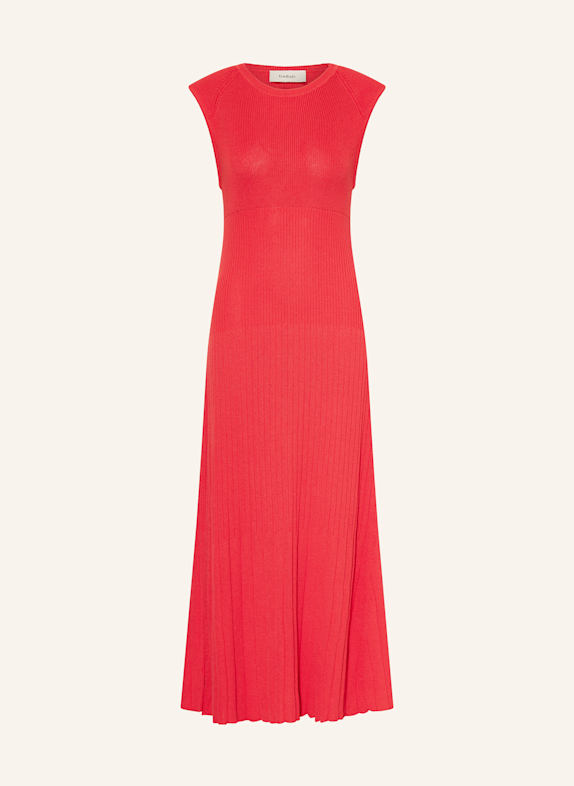 ba&sh Pletené šaty ESSIE ČERVENÁ