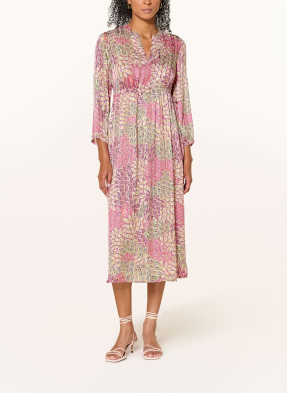 CINQUE Kleid CIDEAN PINK / GELB / SCHWARZ