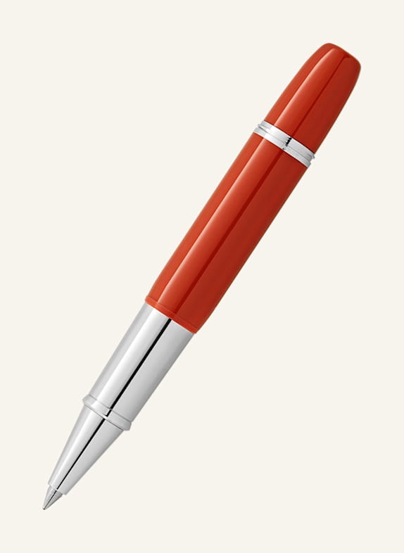 MONTBLANC Rollerball HERITAGE ROUGE ET NOIR BABY SPECIAL EDITION KORAALGEKLEURD ROOD / ZILVER