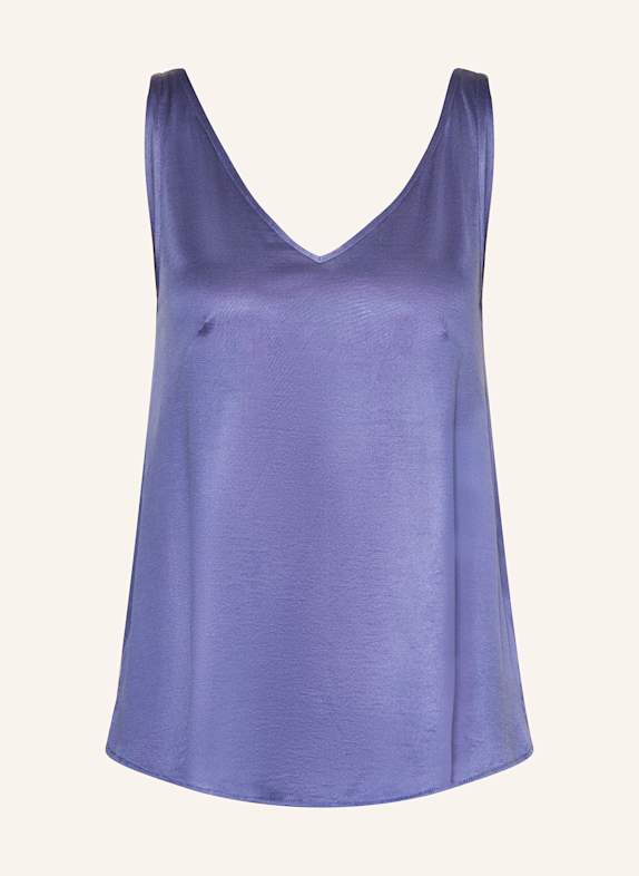 mey Schlafshirt Serie SO ELEGANT aus Satin DUNKELBLAU