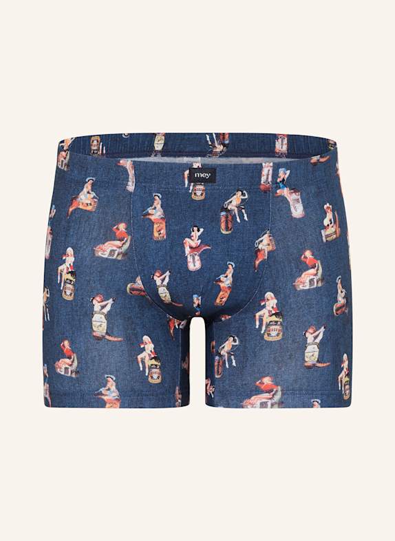 mey Boxer shorts series PRETTY COWGIRL DARK BLUE / RED / ORANGE