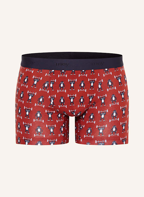 mey Boxer shorts series ATHLETIC MONKEY RED / DARK BLUE / LIGHT BLUE