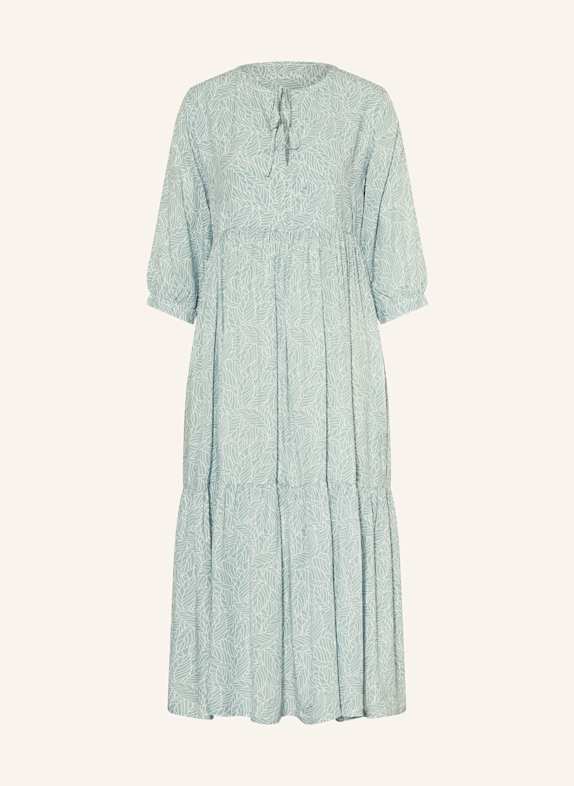 Juvia Dress MALOU with 3/4 sleeves MINT/ WHITE