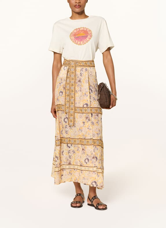 ba&sh Wickelrock GELB / ECRU