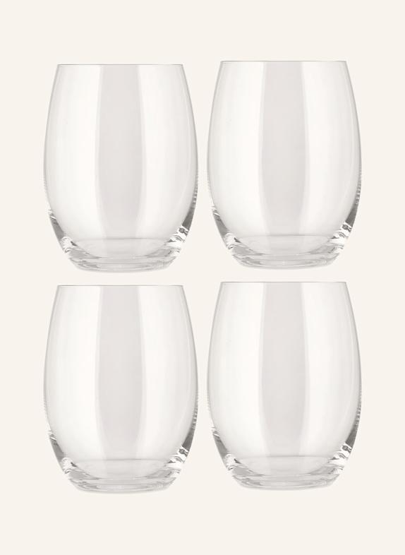 ALESSI 4er-Set Longdrinkglas MAMI XL WEISS