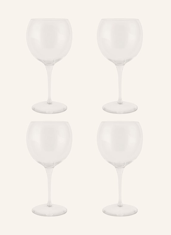 ALESSI 4er-Set Weingläser MAMI XL WEISS