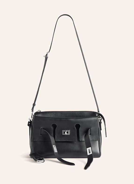 BALENCIAGA Umhängetasche BEL AIR MESSENGER S SCHWARZ